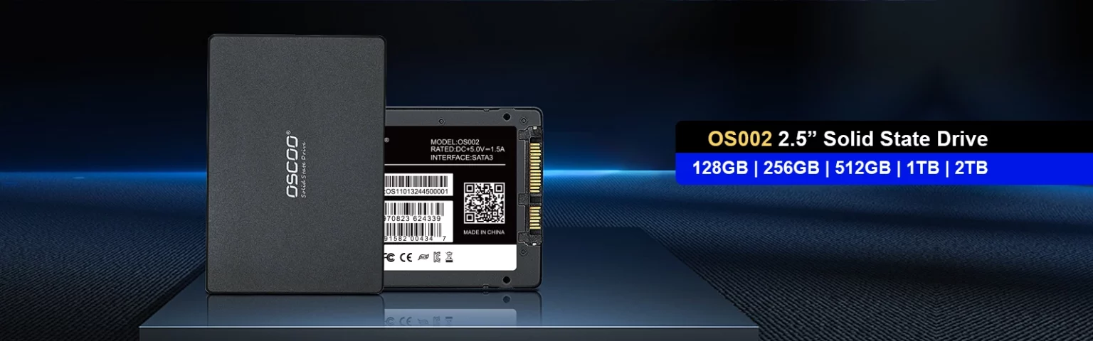 OSCOO OS002 128GB SATA SSD Black