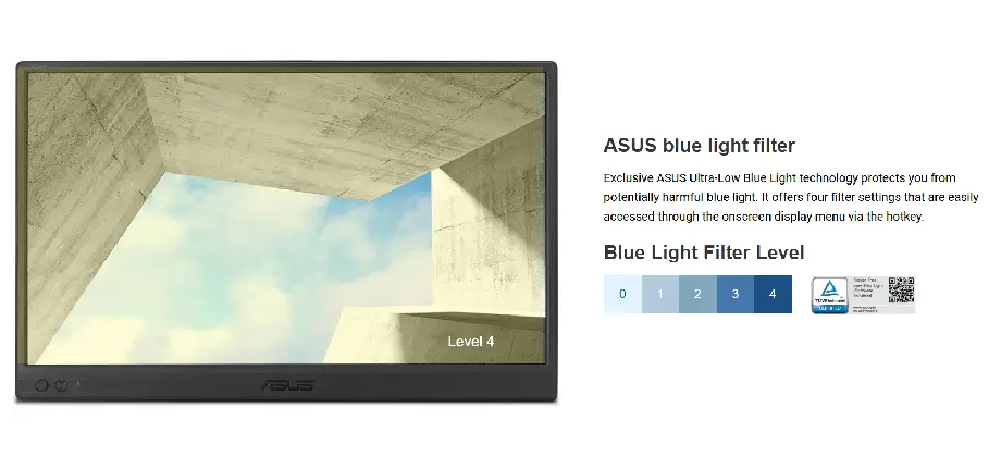 ASUS ZenScreen MB169CK Portable USB 16 inch FHD Monitor