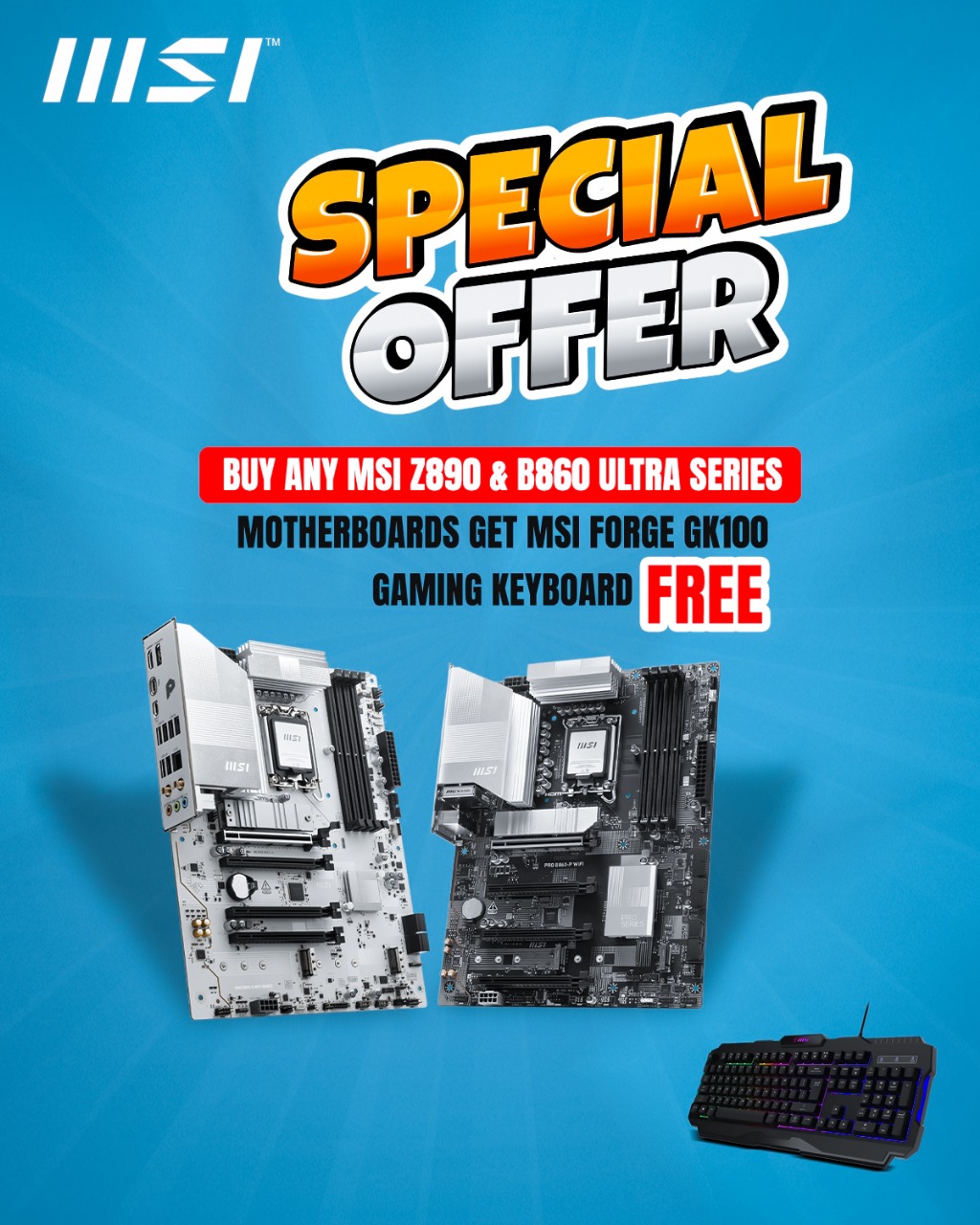 MSI Special Offer Alert
