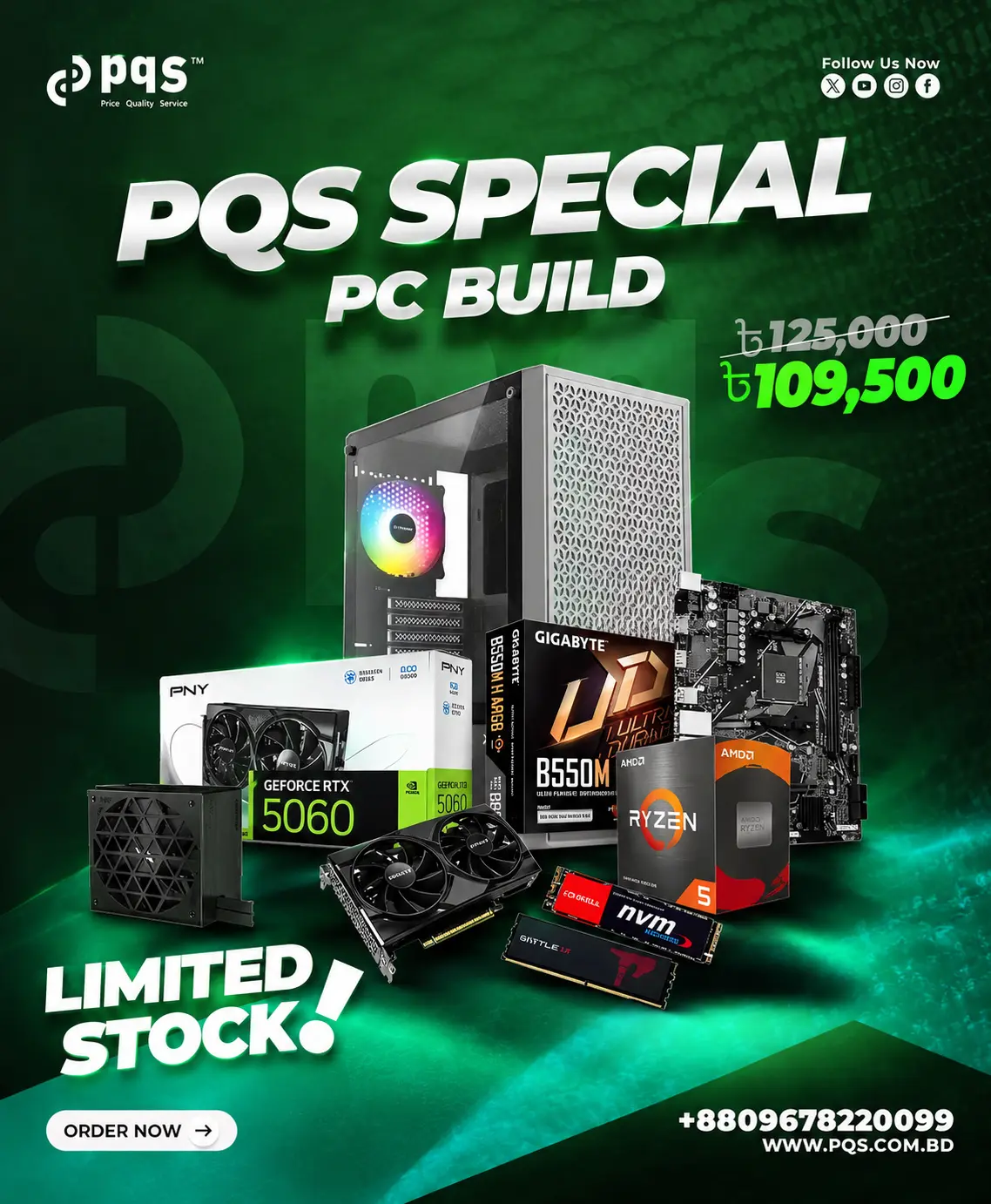 PQS Special Pc Build 109500