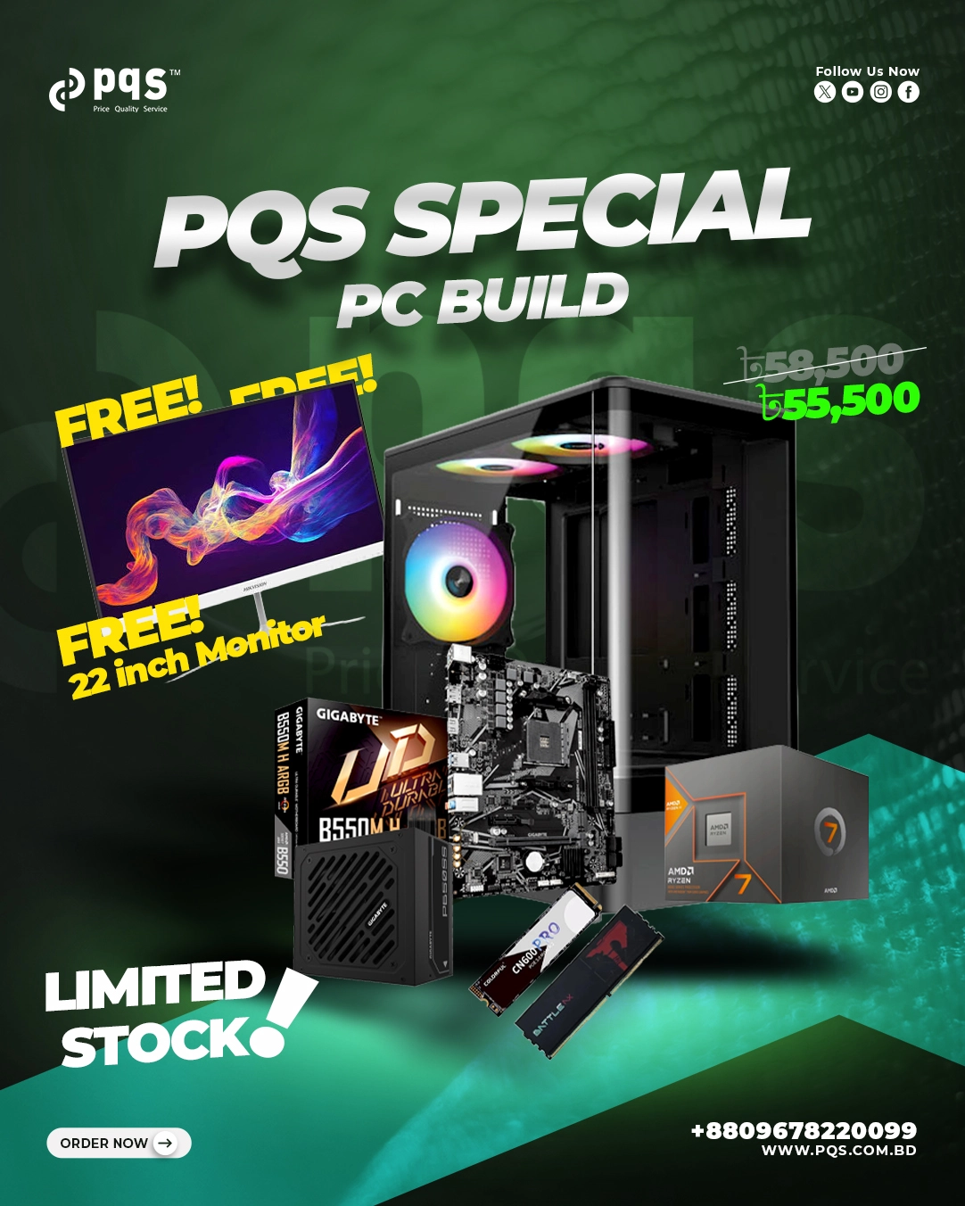PQS special budget pc build