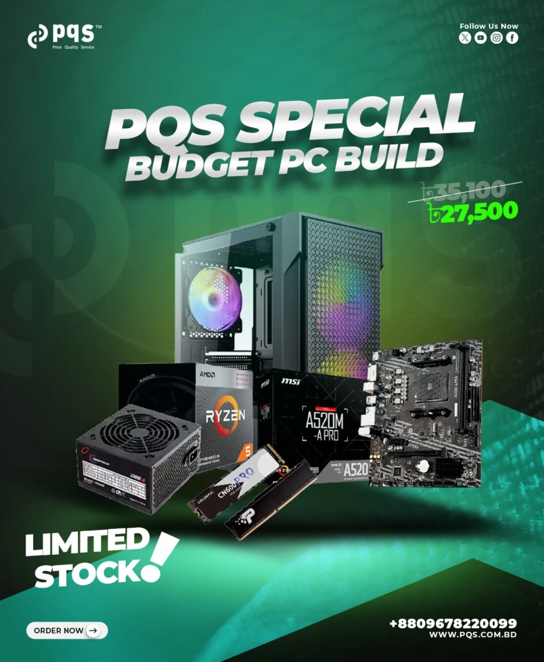 PQS special budget pc build